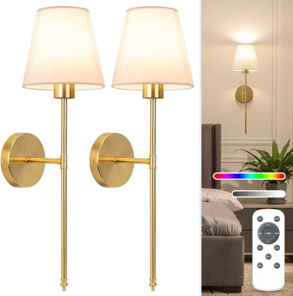 Wireless Wall Lamp Set