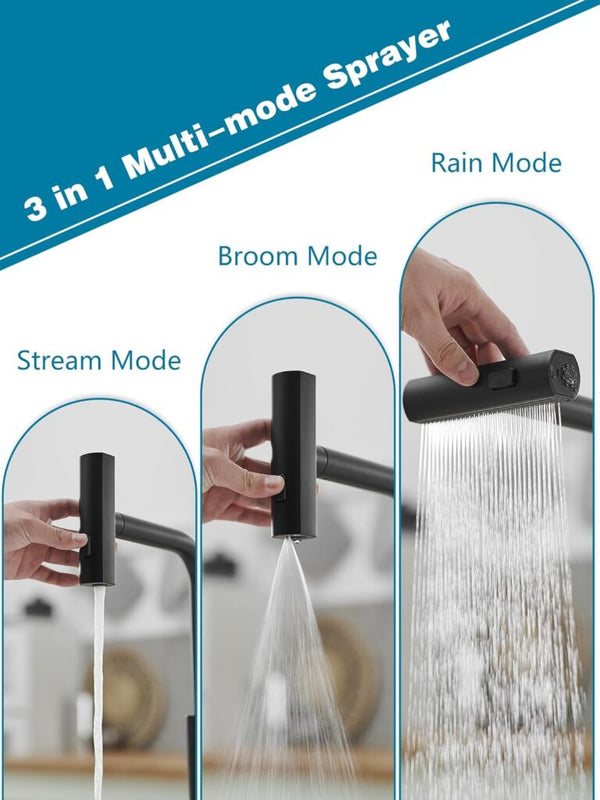 Waterfall Kitchen Faucet