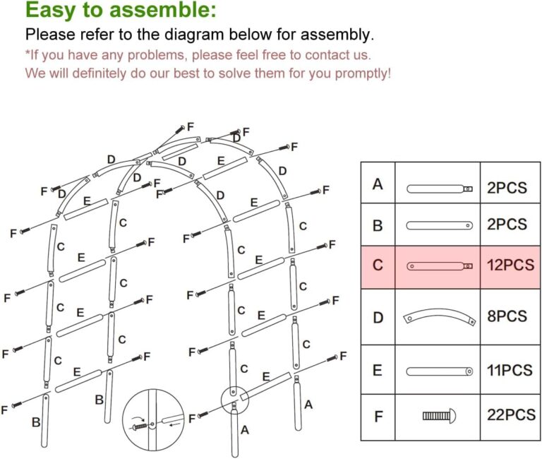 Elegant Metal Garden Arch