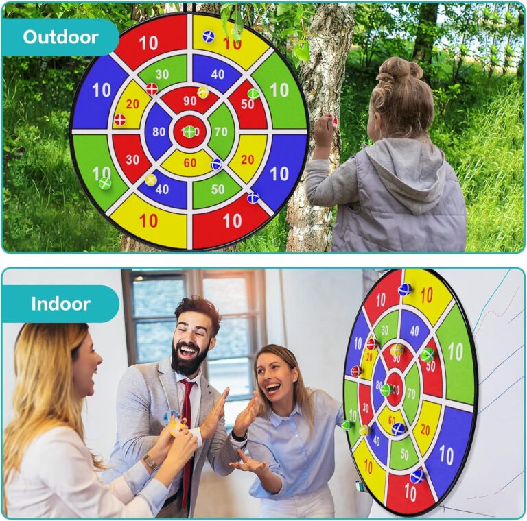 Safe & Fun Dartboard with Velcro Balls