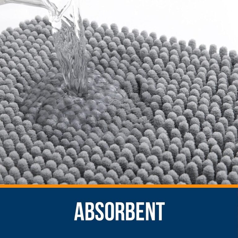 Luxury Chenille Bath Mat