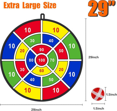 Safe & Fun Dartboard with Velcro Balls