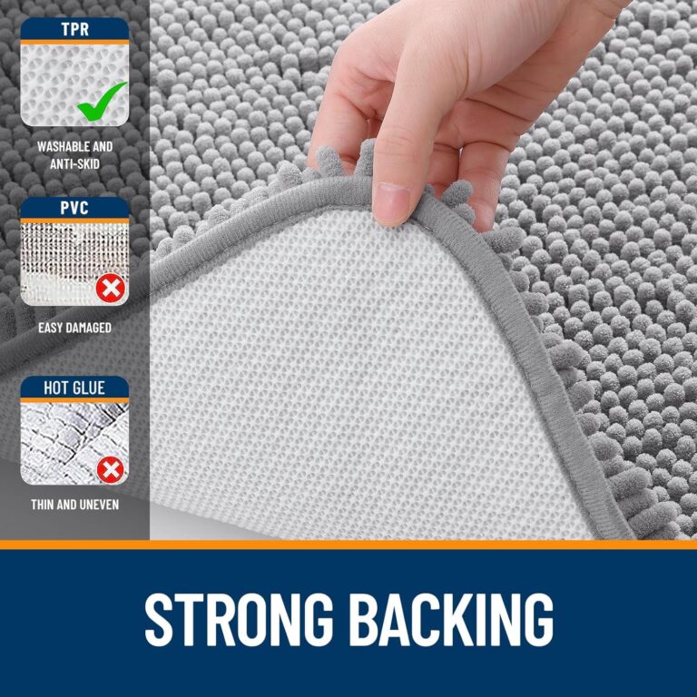 Luxury Chenille Bath Mat