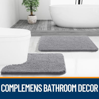 Luxury Chenille Bath Mat